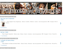Tablet Screenshot of filmesepicos.com